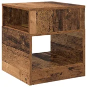 Vidaxl Stranska miza Star les 40,5 x 40 x 45 cm Konstruiran les