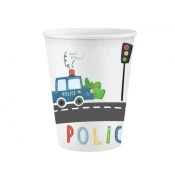 GoDan Papirnati lonček 266ml 6 kosov policija -
