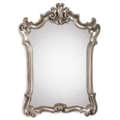 Casa Padrino luxury baroque mirror silver - Handmade italian baroque style wall mirror - Luxury furniture in baroque style - Baroque furniture - Luxury Quality - Made in Italy
