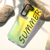 Ovitek Summer IMD type 7 za Samsung Galaxy S22 5G, Teracell, rumena