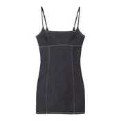 Bershka Obleka moder denim