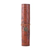 INF Svinčnik iz platna v starinskem slogu DarkBrown, (22104299)