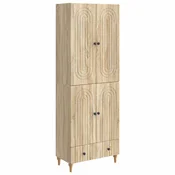 vidaXL Set omar 2 pcs 66 x 34,5 x 95 cm Inženirski les