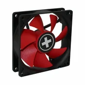 Xilence RedWing ventilator za računalnik, manjši 3 polni in veliki 4 polni vmesnik za napajanje, pretok zraka 27,45 CFM.