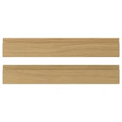 VOXTORP Front fioke, im. hrastovine, 60x10 cm