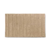 Kela Kopalniška preproga Megan, 100 % bombaž, bež, 65 x 55 x 1,6 cm