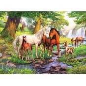 Ravensburger Konji ob reki XXL 300 kosov