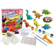 DIY komplet za litje gipsa slikanje dinozavrov