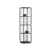 Songmics Knjižna omara 4 police 43x43x158 cm Črna