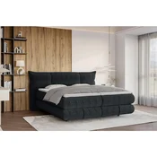 Boxspring Krevet Auris 140/200 cm , crna
