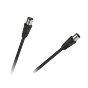 CABLETECH Koaksijalni kabel TV-VIDEO crni 1,8m KPO2735A-1,8