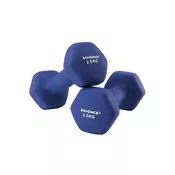 Songmics Set uteži 2 kosa 25 kg vsak črna