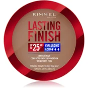 Rimmel London Lasting Finish 25H Compact Powder Foundation SPF20 puder za vse tipe kože 7 g odtenek 012 Cinnamon