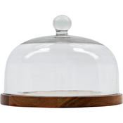 Servirni krožnik FROMAGE, 18 cm, rjava, les, Nicolas Vahé
