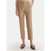Weekend Max Mara Hlače iz tkanine Vite 2615131031 Bež Slim Fit