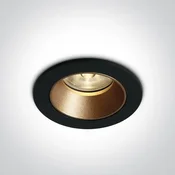 UGRADBENA SVJETILJKA LED/7W/3000K/550lm/35°/700mA IP20 CRNA