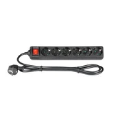 ADAM HALL AH PDU 6S 1.4m razdelilec 6x s stikalom
