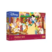 Puzzle 160 snežana i sedam patuljaka