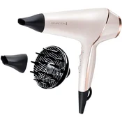 Remington | Sušilo za kosu | ProLuxe AC9140 | 2400 W | Broj postavki temperature 3 | Ionizacijska funkcija | Mlaznica difuzora | Bijela/Zlatna/Crna