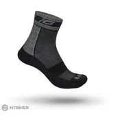 Zimske nogavice Grip Grab Merino, črno/sive (L (44-47))