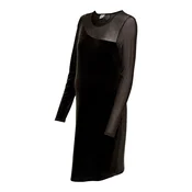Only Maternity Obleka OLMSMOOTH temno rjava