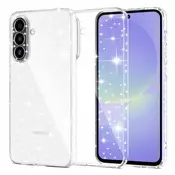 Prozoren TPU gel ovitek Techsuit SparkleSkin za Samsung Galaxy A37