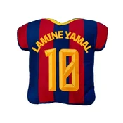 shumee Vzglavnik FC Barcelona v obliki dresa 10 Lamine yamal barca