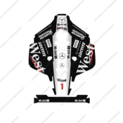 F1 McLaren 2000s - Nalepka za Mammotion robotske kosilnice – Luba 2 AWD