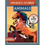 Sticker by Number Animals