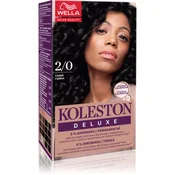 Wella Koleston Deluxe barva za lase brez amoniaka odtenek 2/0 Black 100 ml