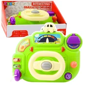 slomart LEAN TOYS interaktivni volan za otroke s simulatotom vožnje