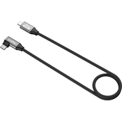 SmallRig USB-C Data Cable (Straight to Angled, 60cm / 23.6in) (40Gbps + 240W + 8K) 5076
