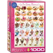 Eurographics Ice Cream Flavours 1000-Piece Puzzle 6000-0590