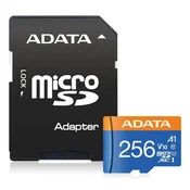 Micro SD kartica 256GB sa adapterom AUSDX256GUICL10A1-RA1 CLASS10