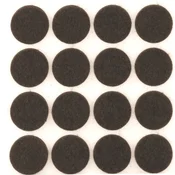 Drsnik iz filca samolepilni o22 x 3 mm rjav 16 kos