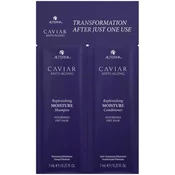 Alterna Caviar Replenishing Moisture Set - Šampon i Regenerator, 2 x 7 ml