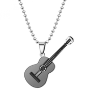 Ogrlica Gitarre - Črna KP34218