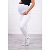 marka niezdefiniowana Maternity jeans white