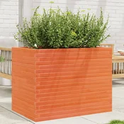 Vrtna sadilica voštano smede boje 90 x 60 x 68,5 cm od borovine
