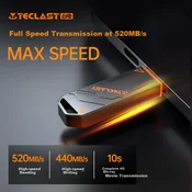 Teclast USB Flash memorija, 256GB, USB 3.2, USB 3.1, USB 3.0