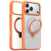 Premium ovitek Torras Ostand Spin za iPhone 17 Pro Max - orange
