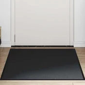 shumee vidaXL Predpražnik črn 90x150 cm