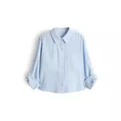 OPUS Bluza Fralea pastelno modra