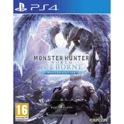 PS4 Monster Hunter World Iceborn Master Edition Steelbook