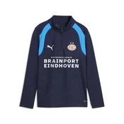 PUMA PSV Eindhoven Quarter-Zip Training Top Youth, Age, Navy/Ocean Dive, 5-6Y
