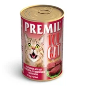 PREMIL Top Cat Vlažna hrana za macke, Sa ukusom govedine, 415g