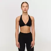GymBeam Fierce Halter Sports Bra Black