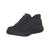 SKECHERS Nizke superge CONTOUR FOAM - COZY FIT črna