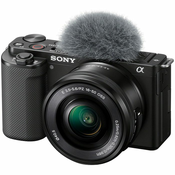 Digitalni fotoaparat Sony Alpha ZV-E10, ZVE10LBDI, mirrorless + E PZ 16-50mm f/3.5-5.6 ZVE10LBDI.EU