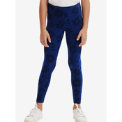 Desigual  Pajkice LEGGING_BUBBLE  Modra